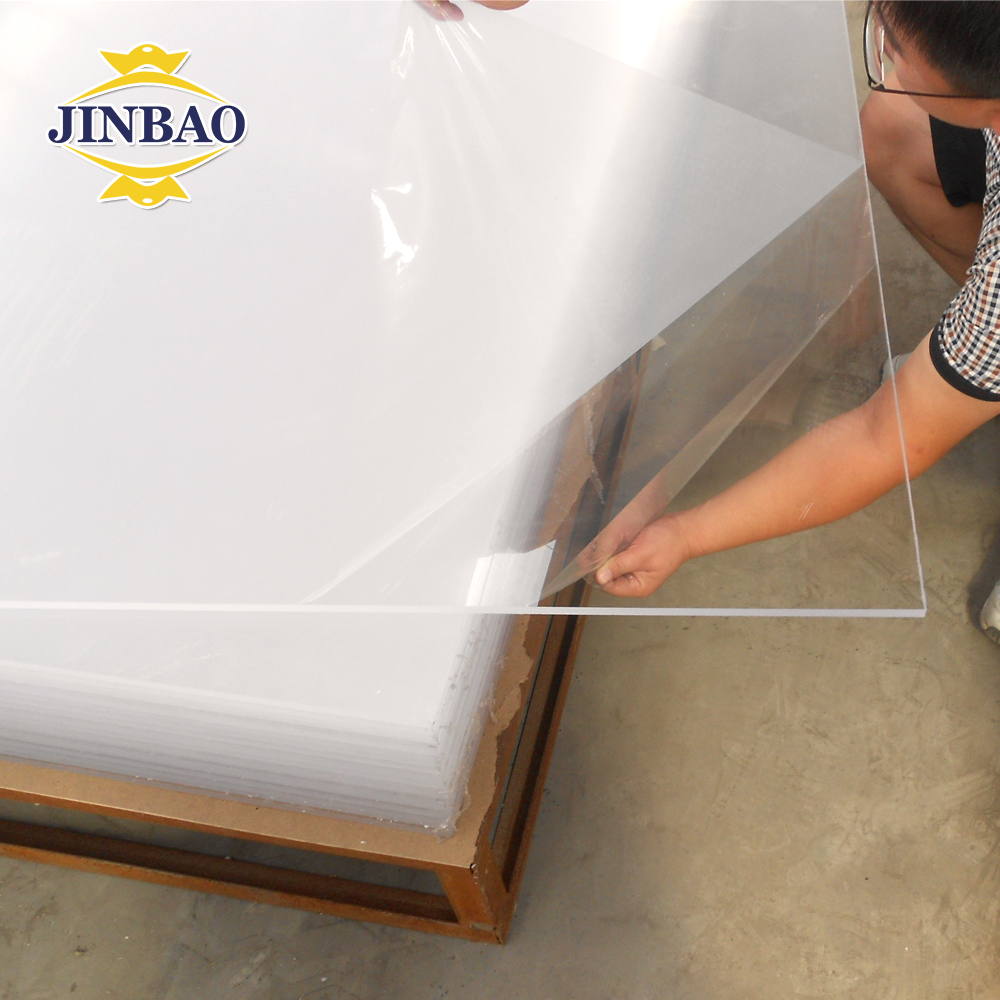 JINBAO 4x6 4x8 1220x1830 Pmma Perspex Virgin Cast 2-20mm Clear Extrude Acrylique Hoja