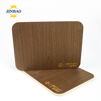 Tablero de espuma de patrón de madera de PVC de 2 mm y 3 mm utilizado para gabinetes de cocina