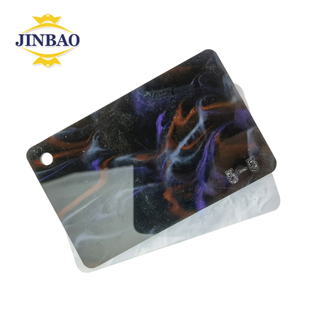 La venta caliente modificó hojas de acrílico del modelo de mármol para requisitos particulares de 1220*2440m m para el panel de pared